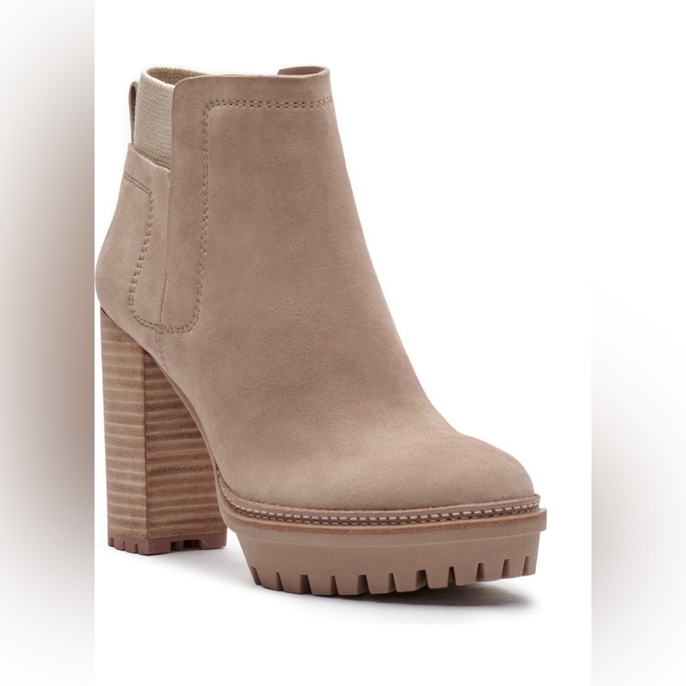 Vince Camuto Erinia Bootie - Dark Beige